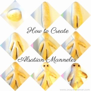How to create Alsatian manneles by Croque-Maman