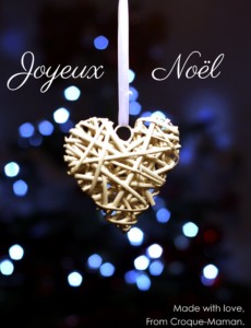 Joyeux Noel de Croque-Maman - Made with love