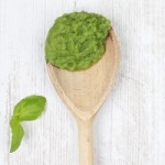 Green beans puree with basil and olive oil SQ