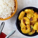5-minute prawn curry (SQ)