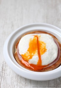 Poached eggs - Croque-Maman