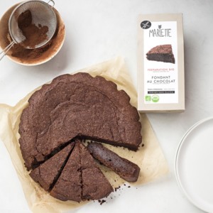 Gluten-free chocolate fondant baking mix (plate coffee) - Marlette