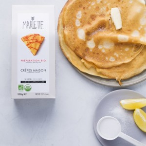 Organic crepes pancakes baking kit (lemon and sugar) - Marlette - Croque-Maman