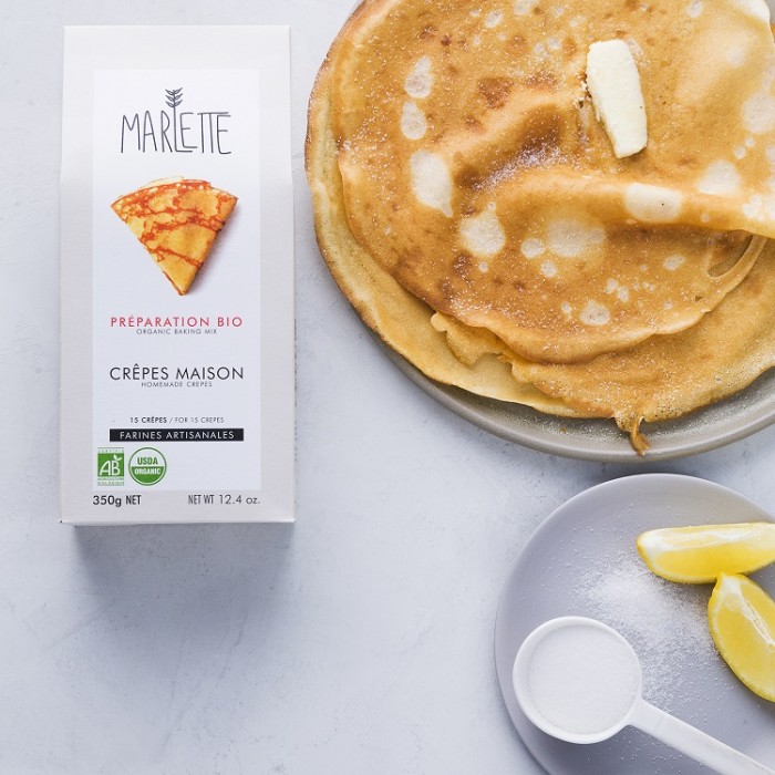 Organic crêpes (French pancakes) baking kit – Marlette