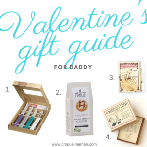 Valentine's Day gift guide - For Daddy - For Him - Croque-Maman