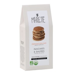 Organic pancakes and waffles baking mix - Marlette - Croque-Maman - Pack