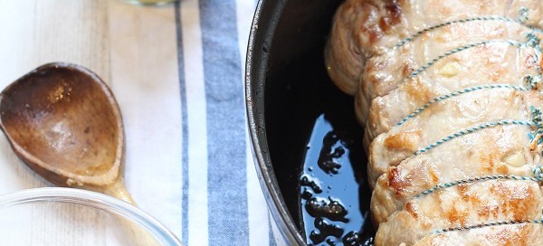 Easy & delicious French pork roast recipe Rôti de porc de Dijon - Croque-Maman