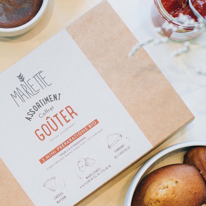 Goûter organic baking kits – Gift set – Marlette