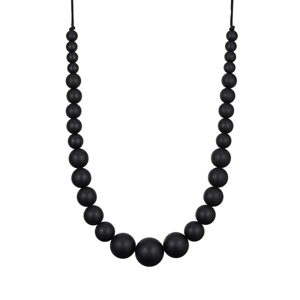 Colomba teething necklace for mum, black – MintyWendy