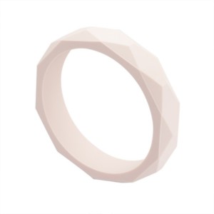 Pink teething bracelet for mum - MintyWendy - Croque-Maman