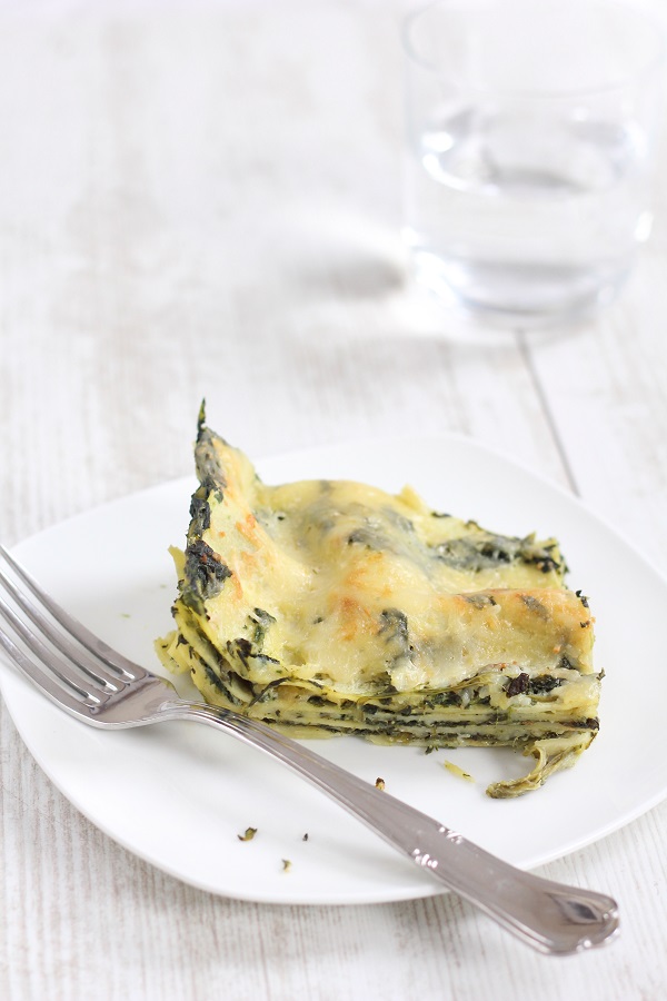 Quick and easy spinach lasagna - Croque-Maman
