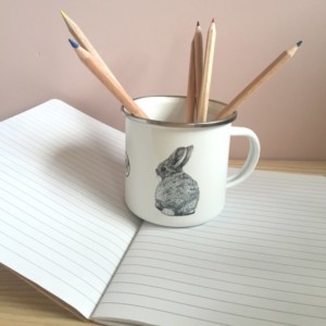 Children’s enamel mug – Bunny