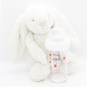 My Love baby bottle, 210 ml - Bunny - Le Biberon Francais - Croque-Maman