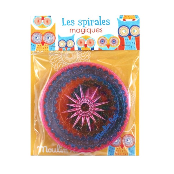 Spiral drawing art kit Croque Maman