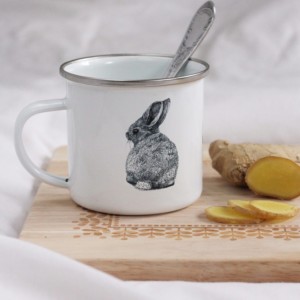Comforting ginger tea - health benefits of ginger - Croque-Maman - Mr Naturaliste mug